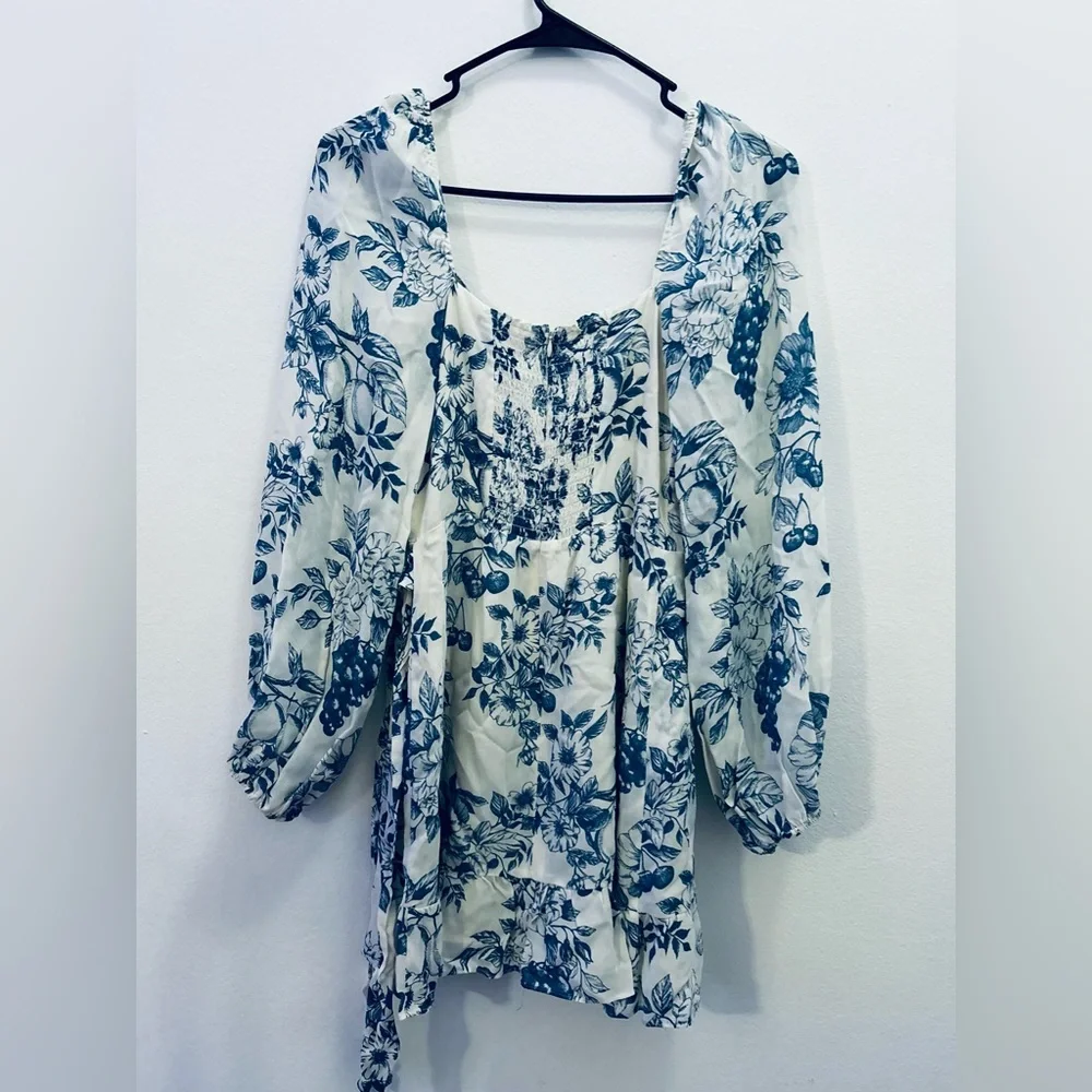 Reformation Cammi Dress in Corsica Size 4 - Picture 6 of 6